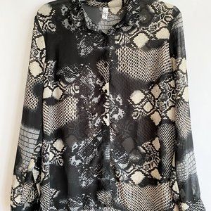 Long Sleeve Vero Moda Blouse - Size: Medium